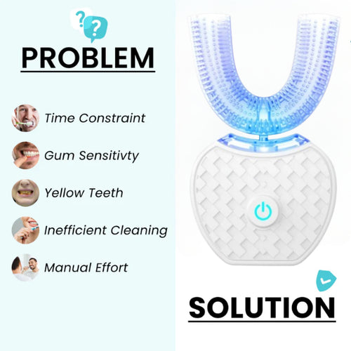 PhyneBrush™ 360° | Hands-Free Smart Toothbrush